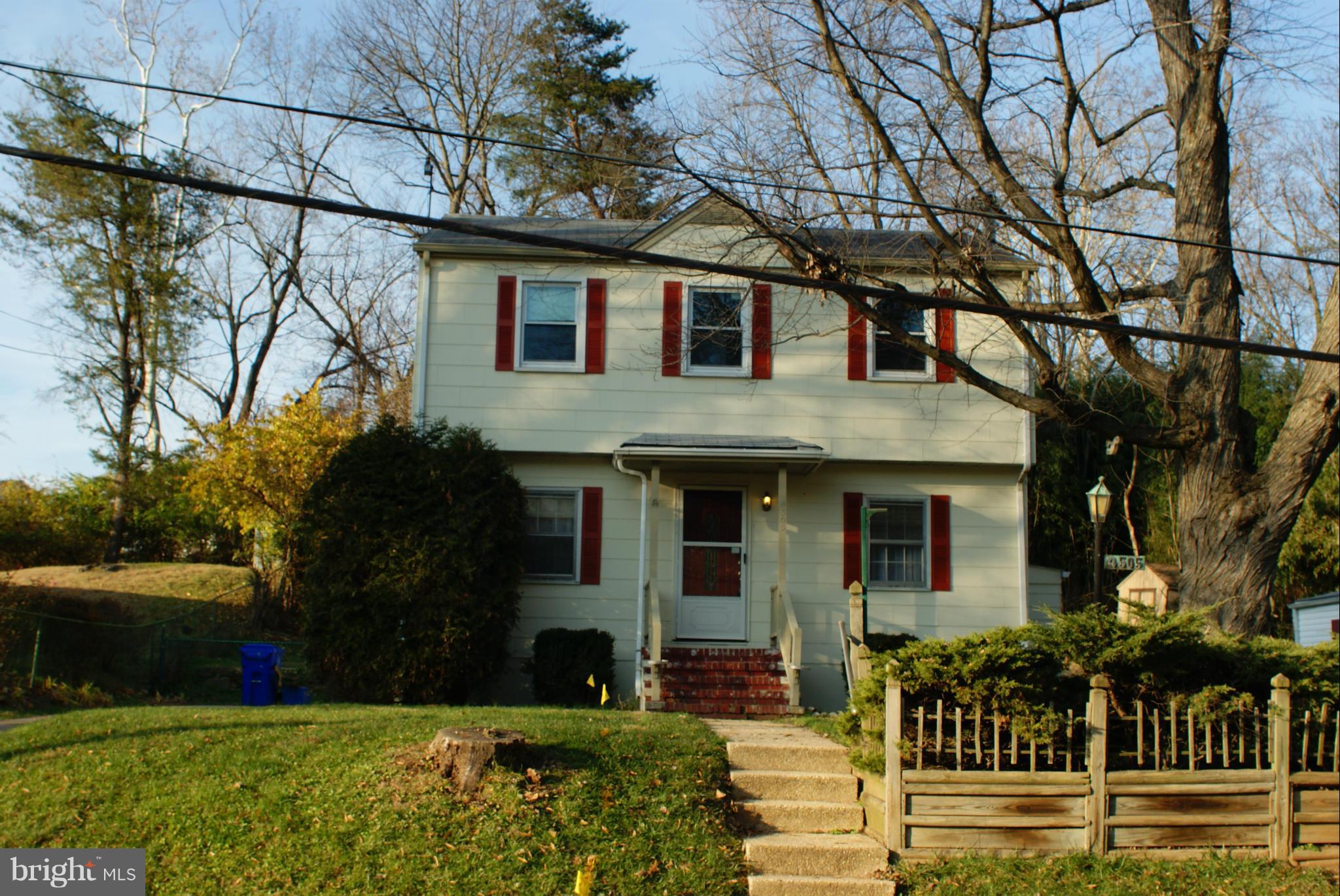 4505 Mahan Road Silver Spring, MD 20906 - Photo 2 of 22 a front view of a house with garden
