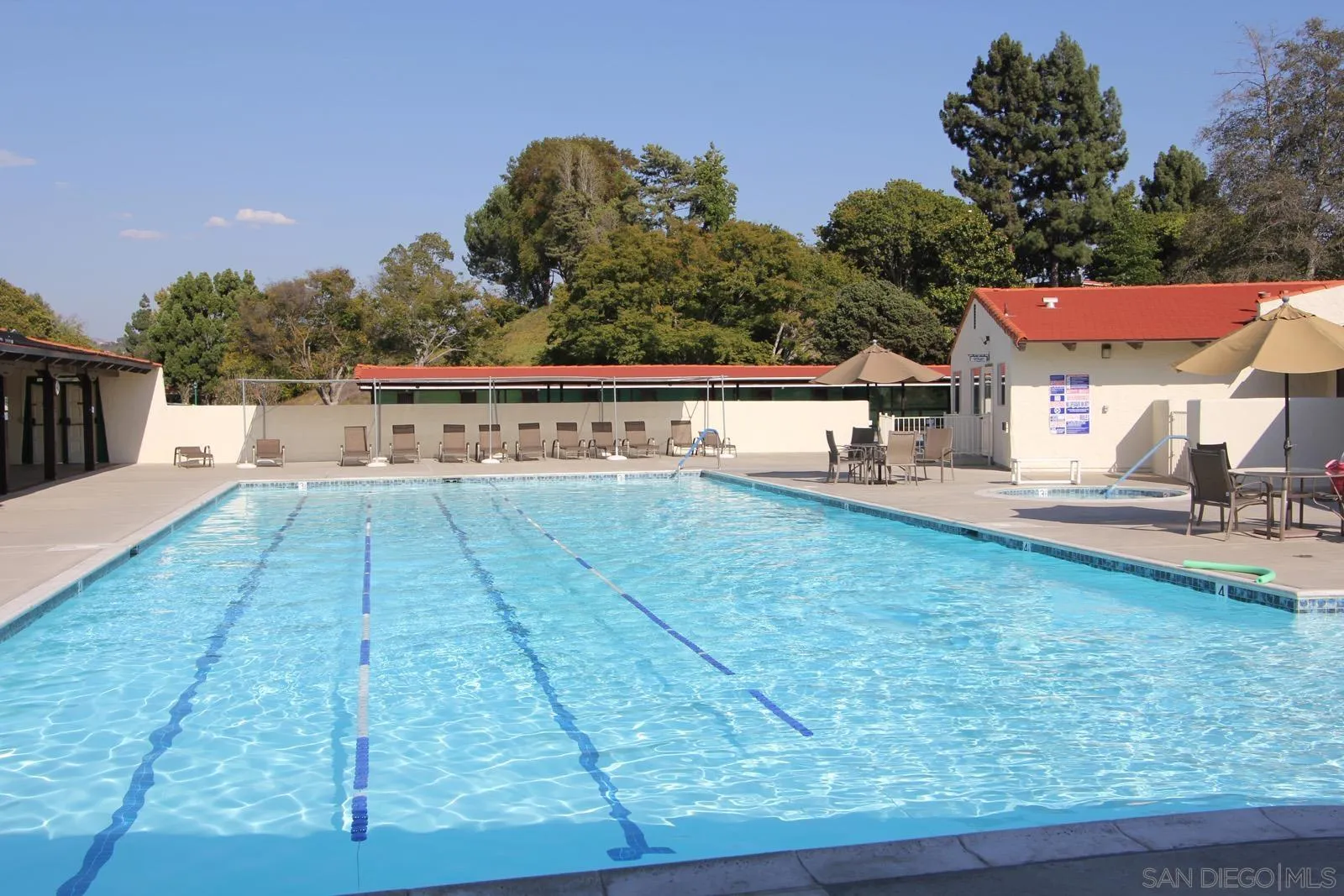 12475 Rios Road San Diego, CA 92128 - Photo 34 of 34 a view of a swimming pool with a patio