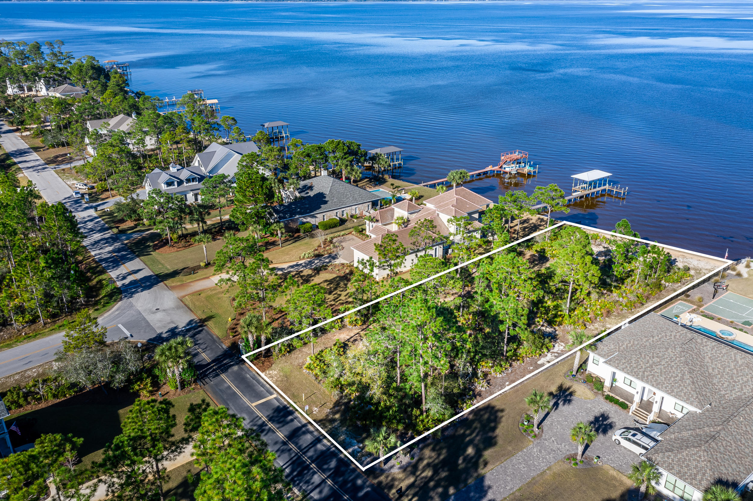 10J Driftwood Point Road Santa Rosa Beach, FL 32459 - Photo 3 of 20 view of a lake