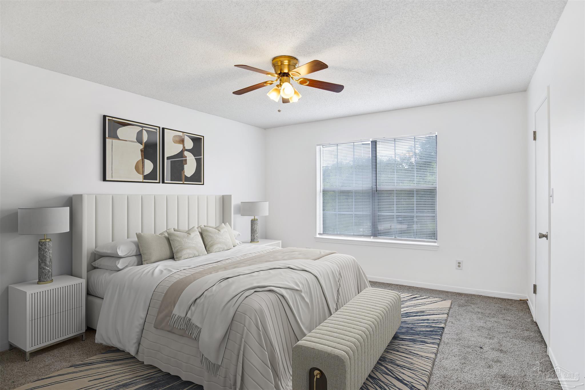 601 East Burgess Road, Unit K11 Pensacola, FL 32504 - Photo 20 of 34 a bedroom with a bed and a window