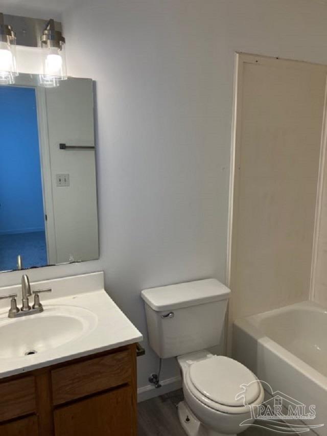 601 East Burgess Road, Unit K11 Pensacola, FL 32504 - Photo 22 of 34 a bathroom with a sink a toilet and shower