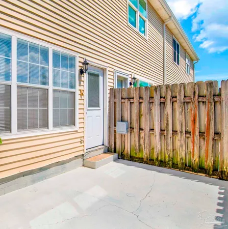 a view of a house with a outdoor space