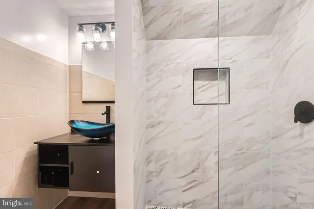 a view of a bathroom