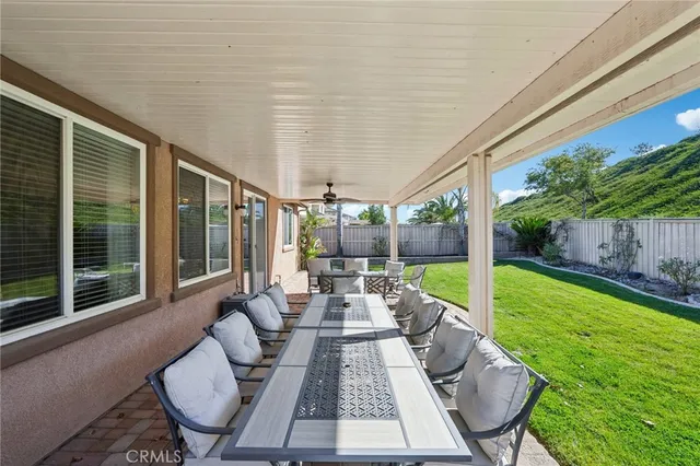 a view of deck with patio