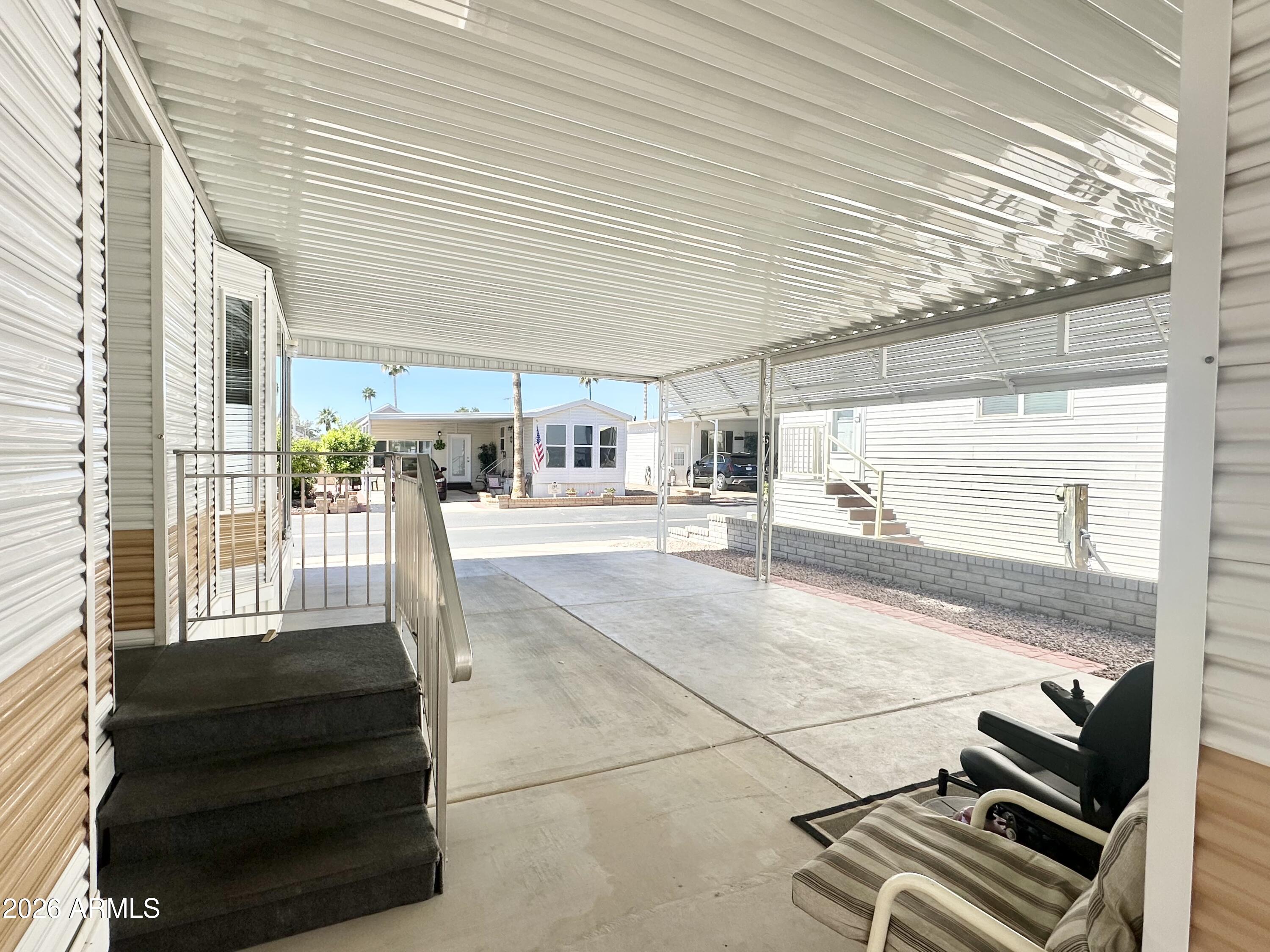 111 South Greenfield Road, Unit 809 Mesa, AZ 85206 - Photo 7 of 49 VIEW FROM CARPORT