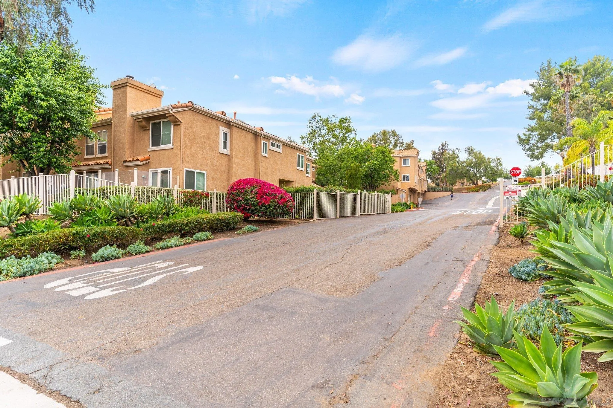 13801 Pinkard Way, Unit 8 El Cajon, CA 92021 - Photo 25 of 29 a view of a street along with trees