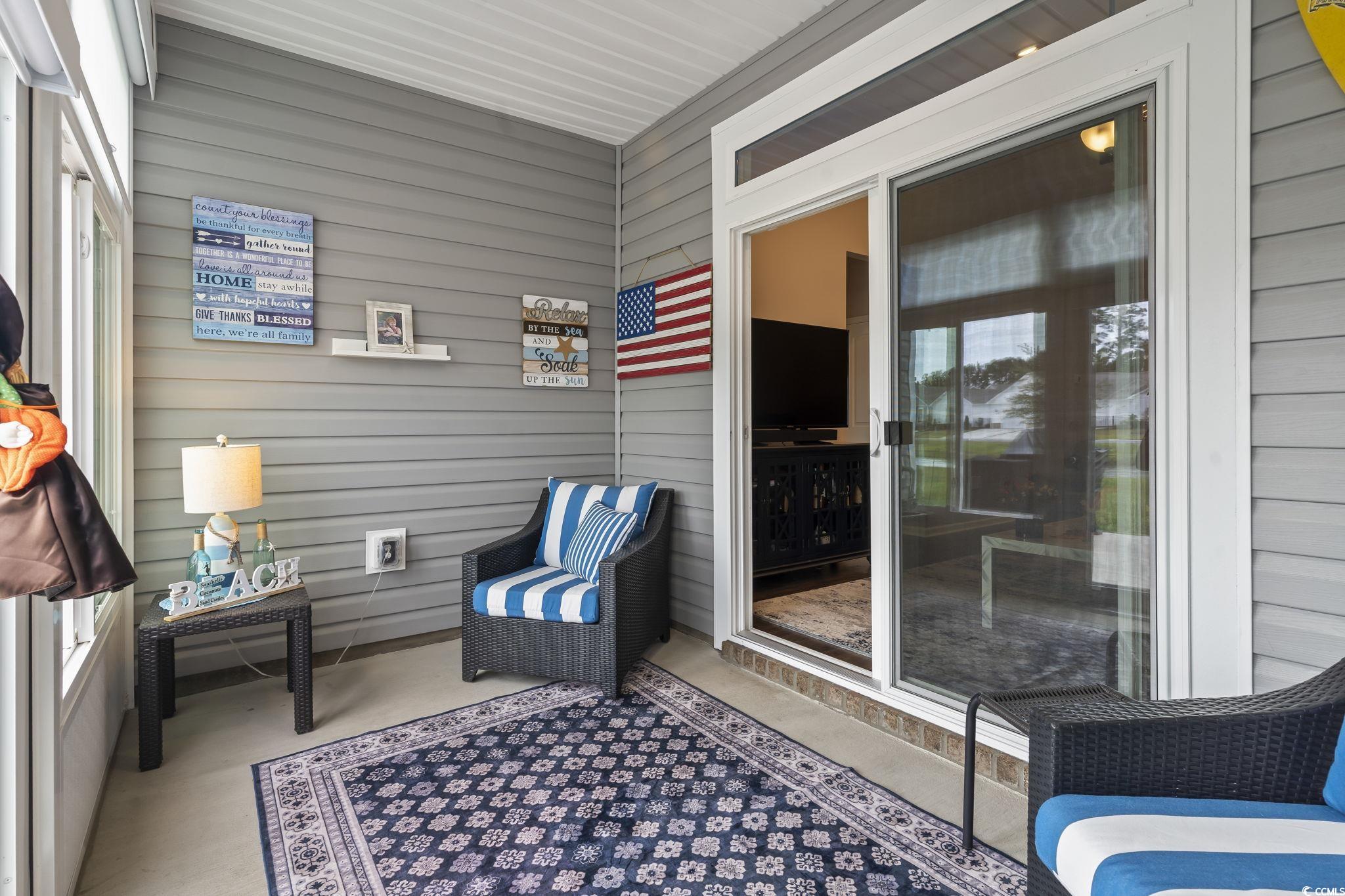 4040 Taranto Loop, Unit 5303C Myrtle Beach, SC 29579 - Photo 30 of 38 View of sunroom / solarium