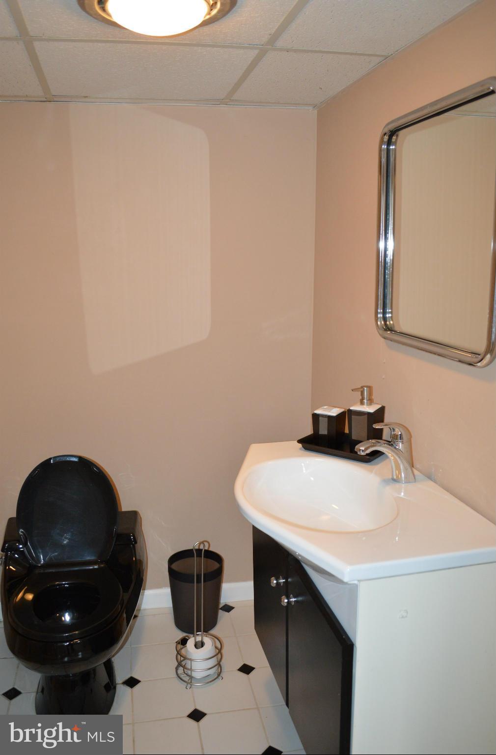 6111 Western Run Drive Baltimore, MD 21209 - Photo 21 of 27 a bathroom with a sink and a mirror