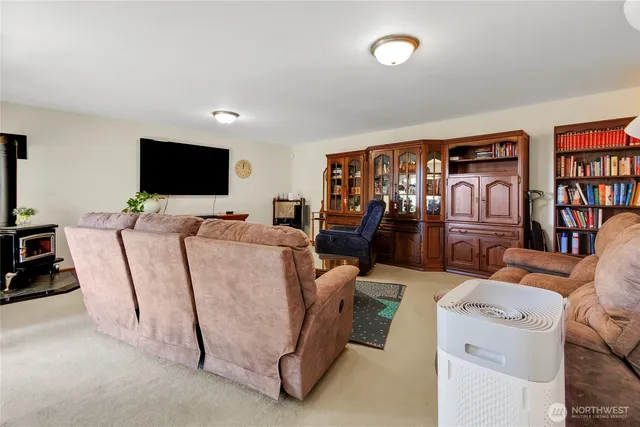 a room with storage and utility