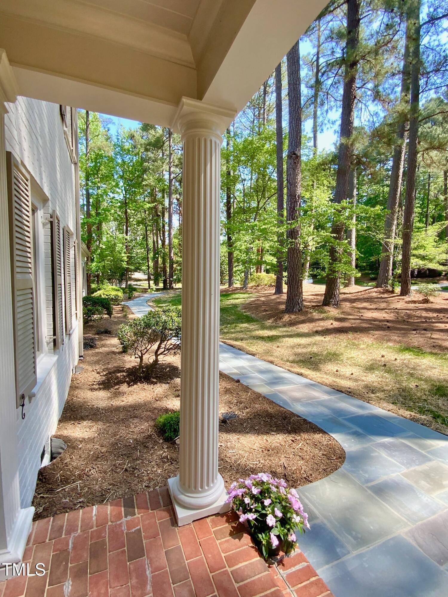 3838 Regent Road Durham, NC 27707 - Photo 14 of 55 a view of a porch door front of house