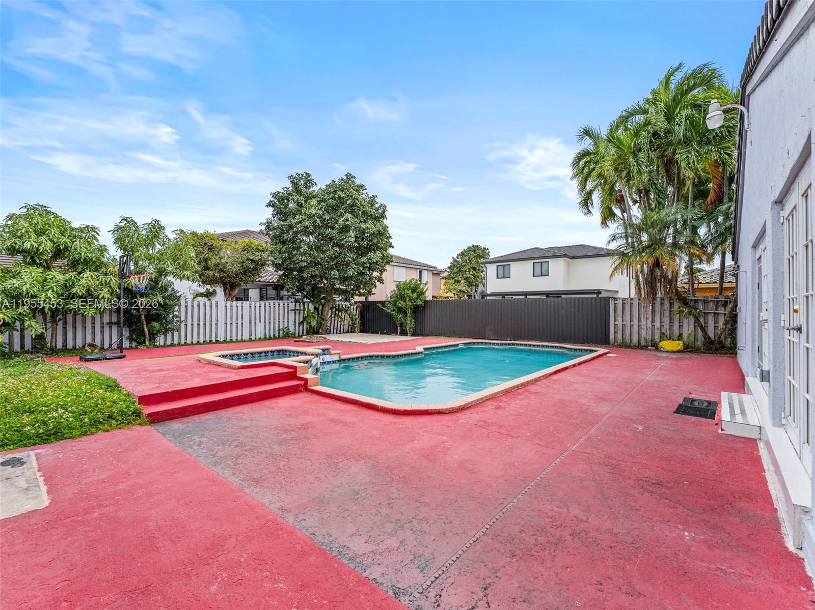 9435 Southwest 156th Place Miami, FL 33196 - Photo 30 of 45 a view of a basket ball ground