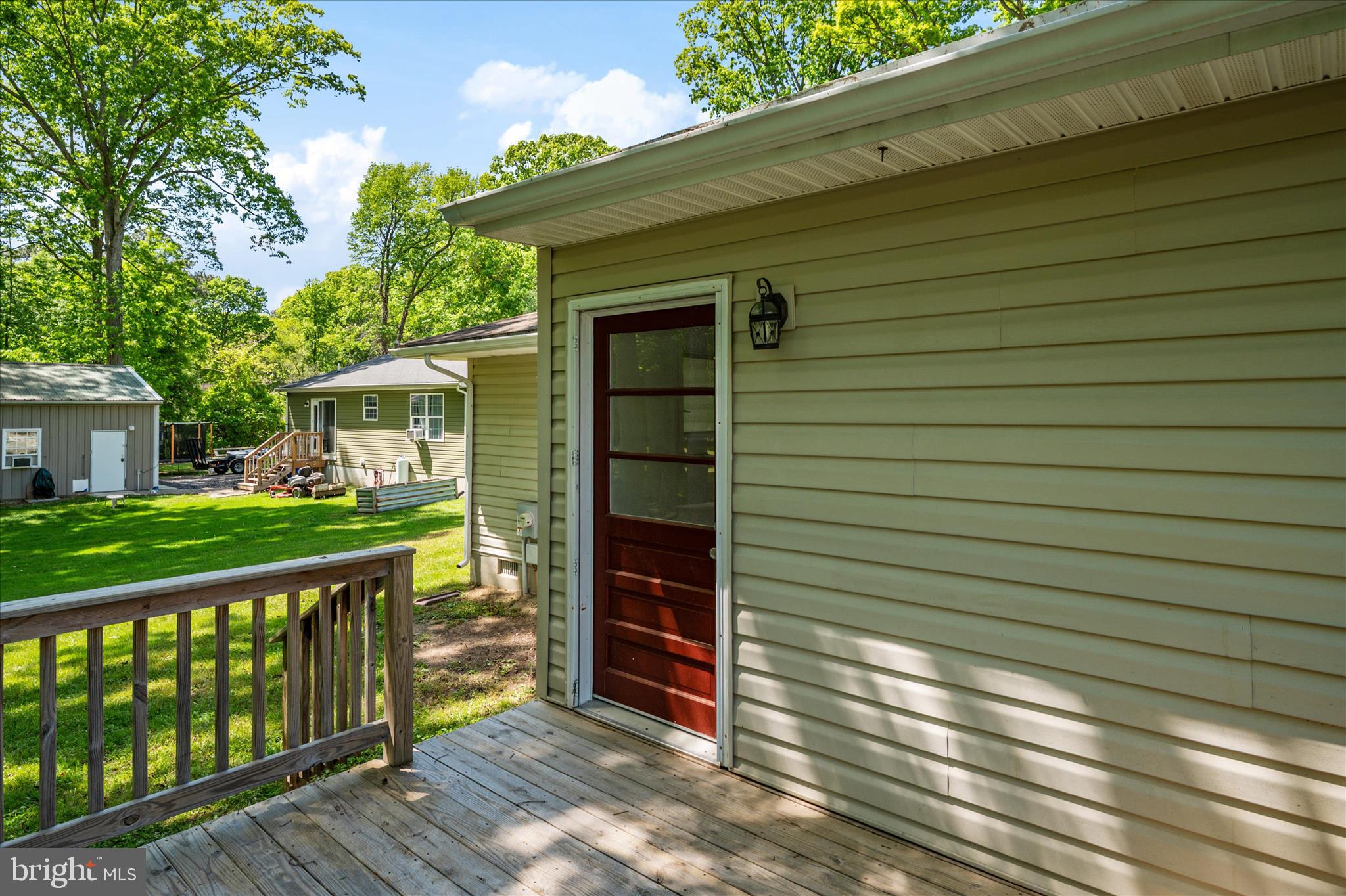 117 Rebel Road Grasonville, MD 21638 - Photo 26 of 46 Back Deck off Laundry Room