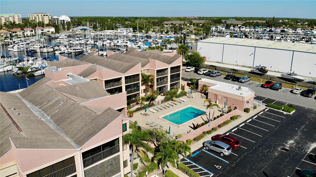 3170 Matecumbe Key Road, Unit 115 Punta Gorda, FL 33955 - Photo 36 of 43 a picture of city view with wooden floor