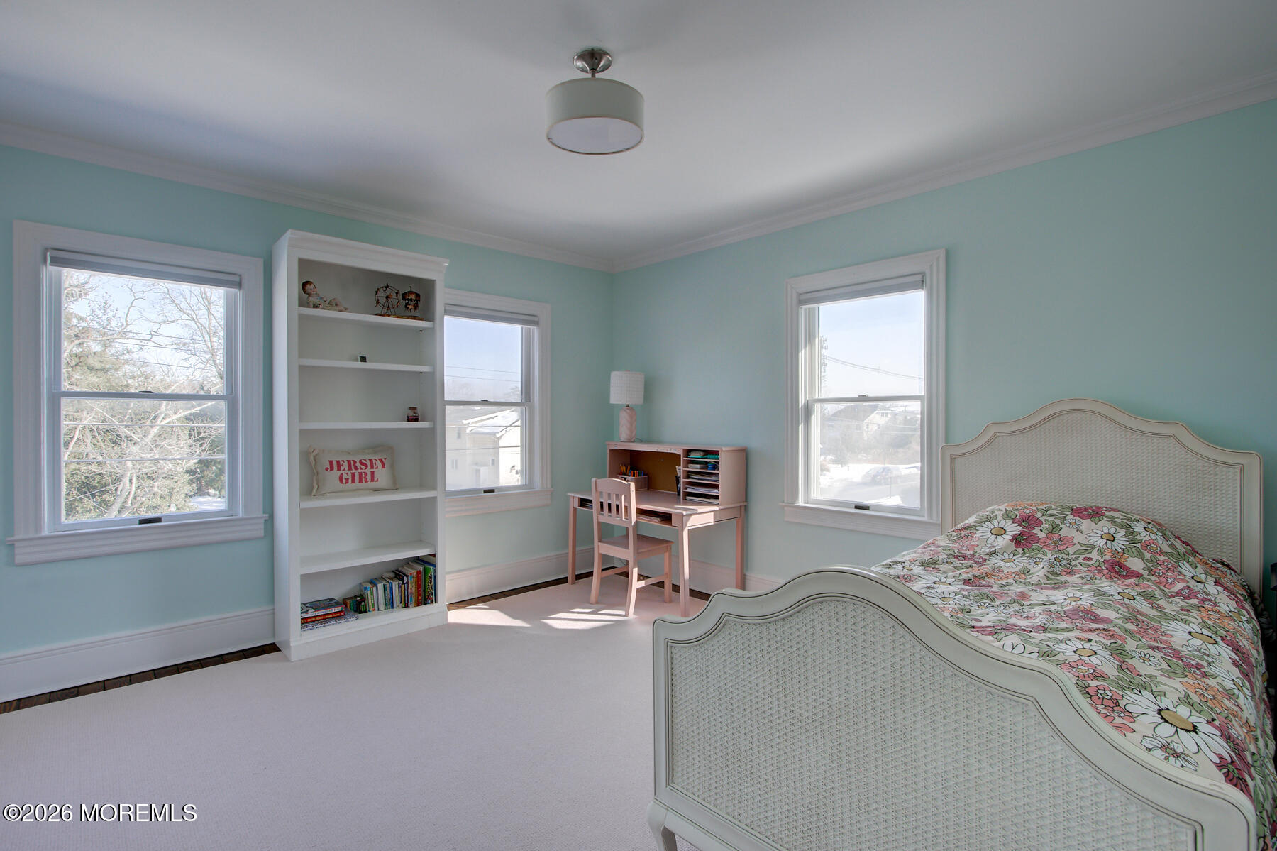 39 River Road Rumson, NJ 07760 - Photo 20 of 36 a bedroom with a bed and a window