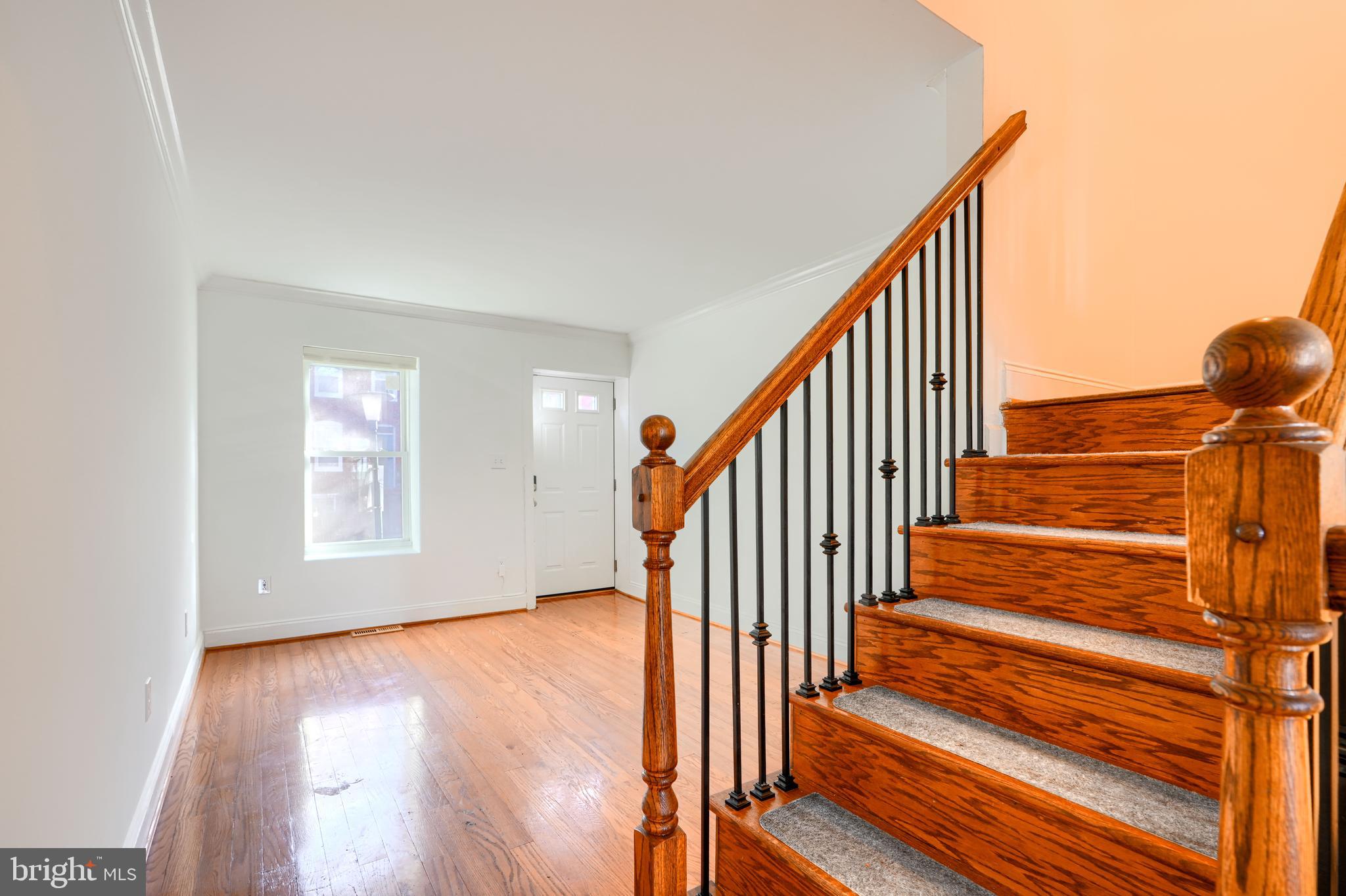 1520 Byrd Street Baltimore, MD 21230 - Photo 6 of 36 a view of entryway with wooden floor