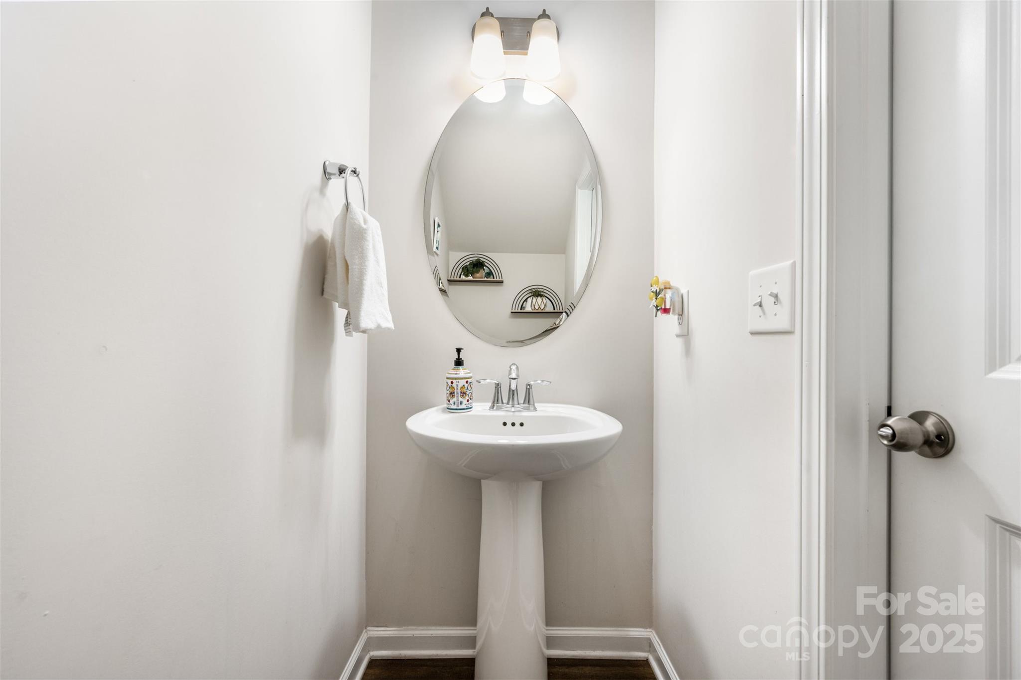 6883 Spring Peeper Lane Lancaster, SC 29720 - Photo 19 of 42 a bathroom with a sink and a mirror
