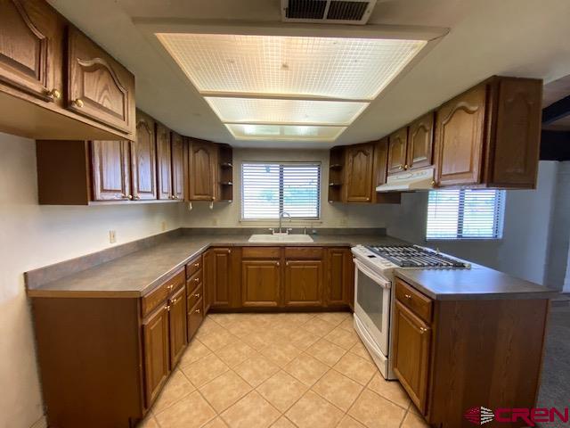 24502 Rd North Cortez, CO 81321 - Photo 7 of 35 a kitchen with stainless steel appliances granite countertop a stove sink and cabinets