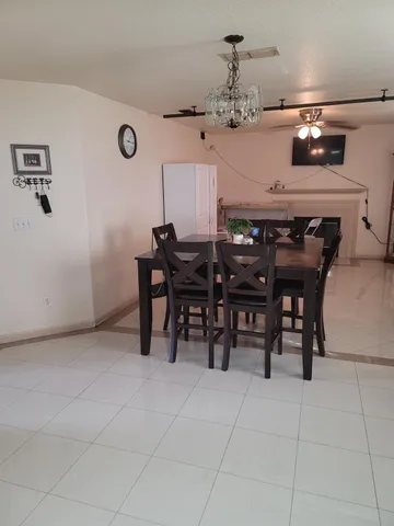 a view of a livingroom with furniture