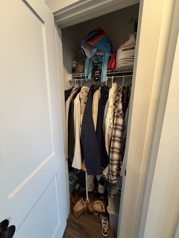 5 West Dane Street, Unit 7 Beverly, MA 01915 - Photo 9 of 14 a view of walk in closet with clothes and shoes