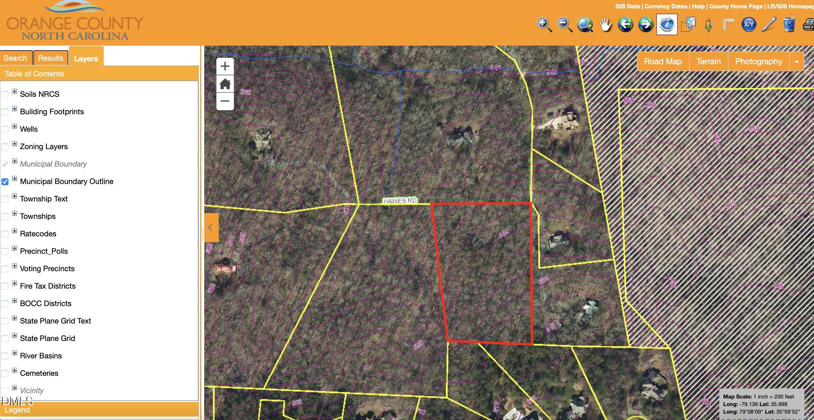 0 Hawes Road Hillsborough, NC 27278 - Photo 4 of 20 GIS lot 4A Hawes Rd