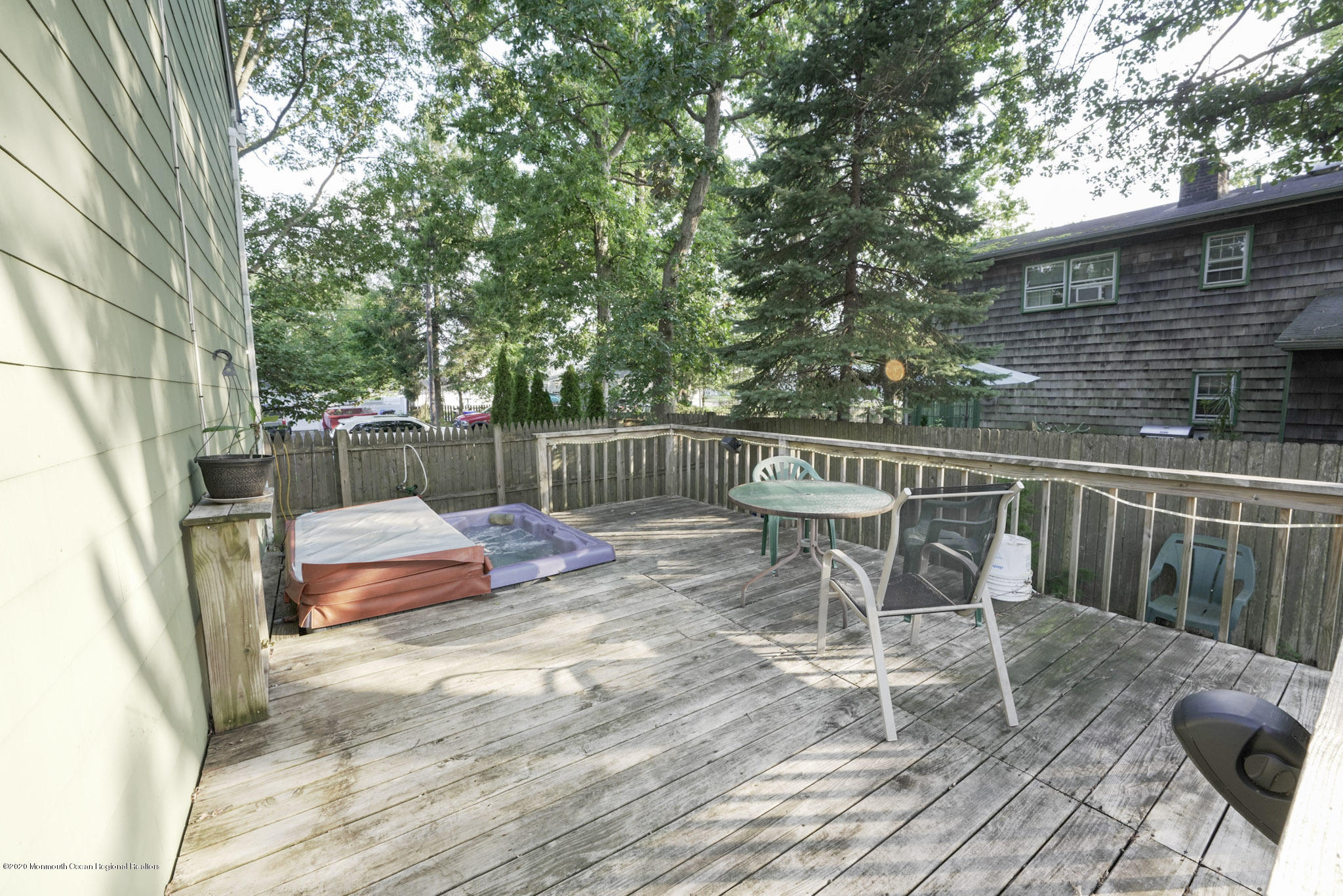 100 Sudbury Road Point Pleasant, NJ 08742 - Photo 20 of 26 Deck with Hot Tub