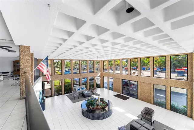 a view of a swimming pool and outdoor space