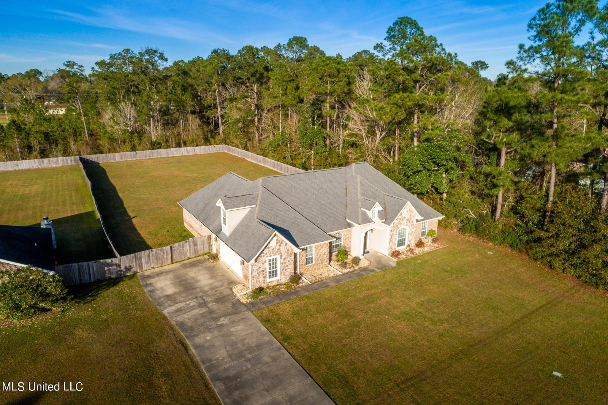 13918 Deneen Road Vancleave, MS 39565 - Photo 42 of 42 4 - Drone View