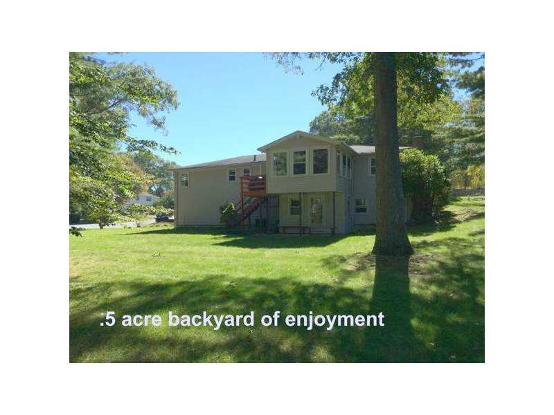 45 Chestnut Road North Kingstown, RI 02852 - Photo 2 of 25 Exterior Back. Stunning .5 acre lot with shed.