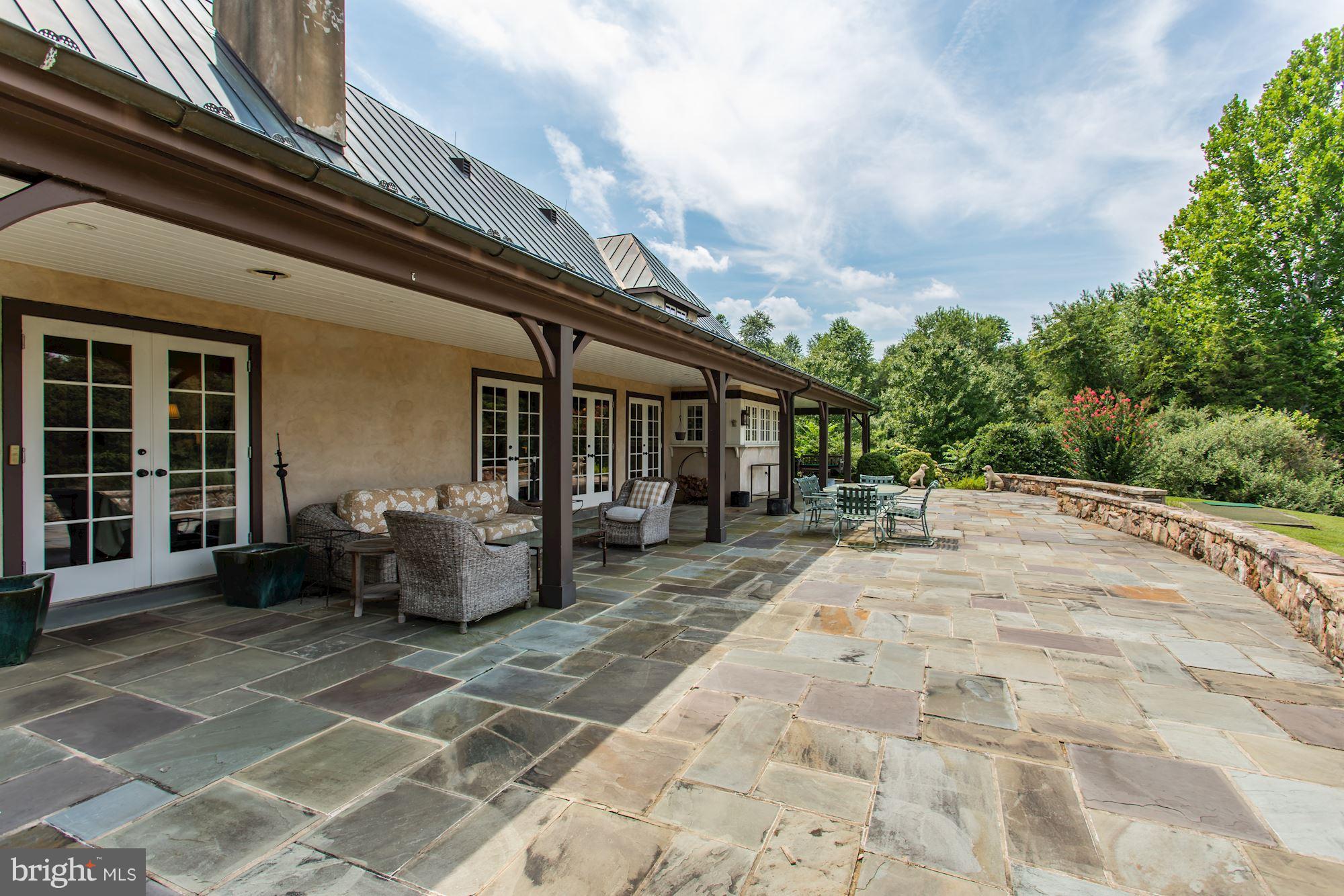 5503 Washwright Road Hume, VA 22639 - Photo 23 of 29 Stone Terrace with Stone Wall