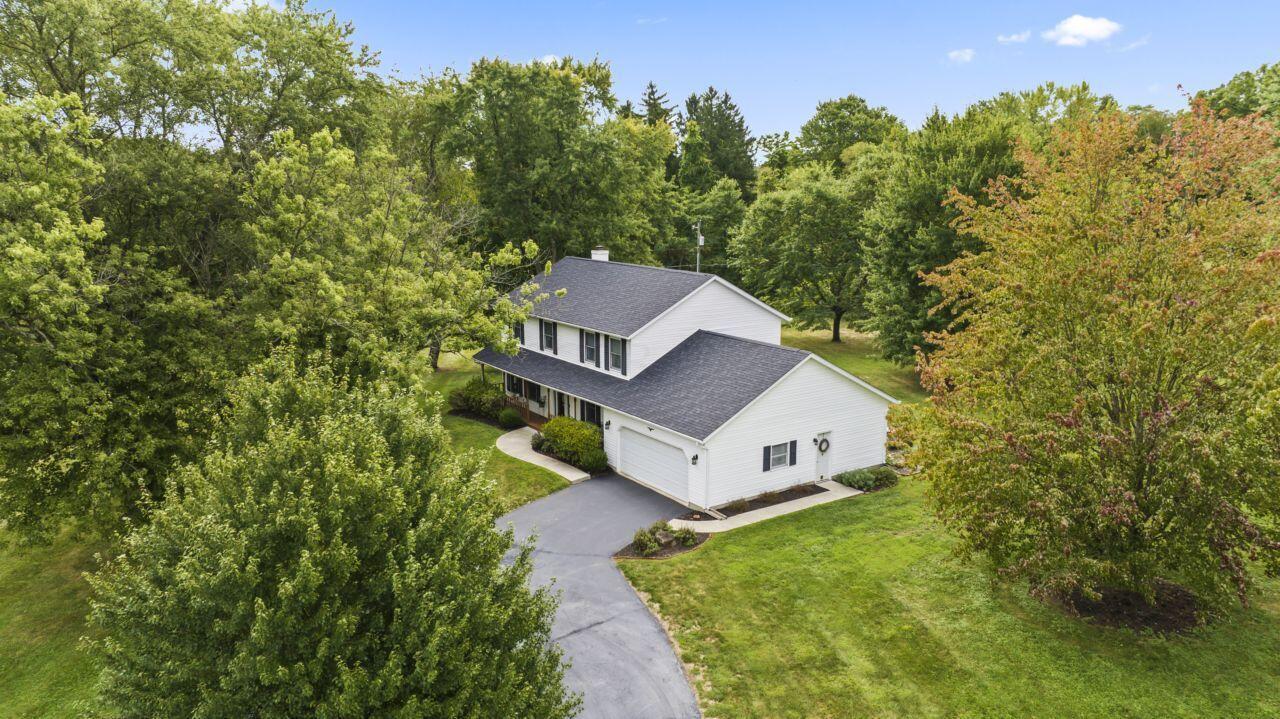 1550 Swans Road Northeast Newark, OH 43055 - Photo 50 of 65 Aerial of Driveway and Home