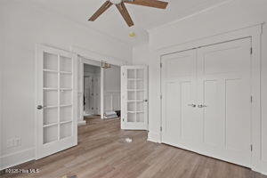 498 Genoe's Point Road Southwest Supply, NC 28462 - Photo 25 of 34 French doors to the office