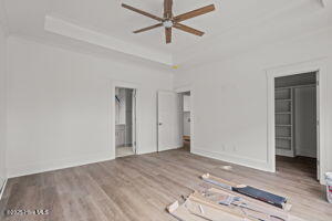 498 Genoe's Point Road Southwest Supply, NC 28462 - Photo 33 of 34 Large Master closet and Trey ceiling