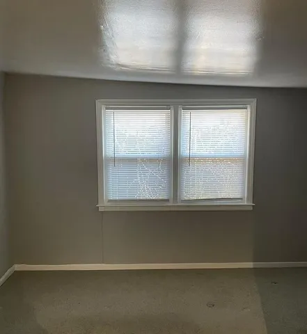 a view of a window in a room