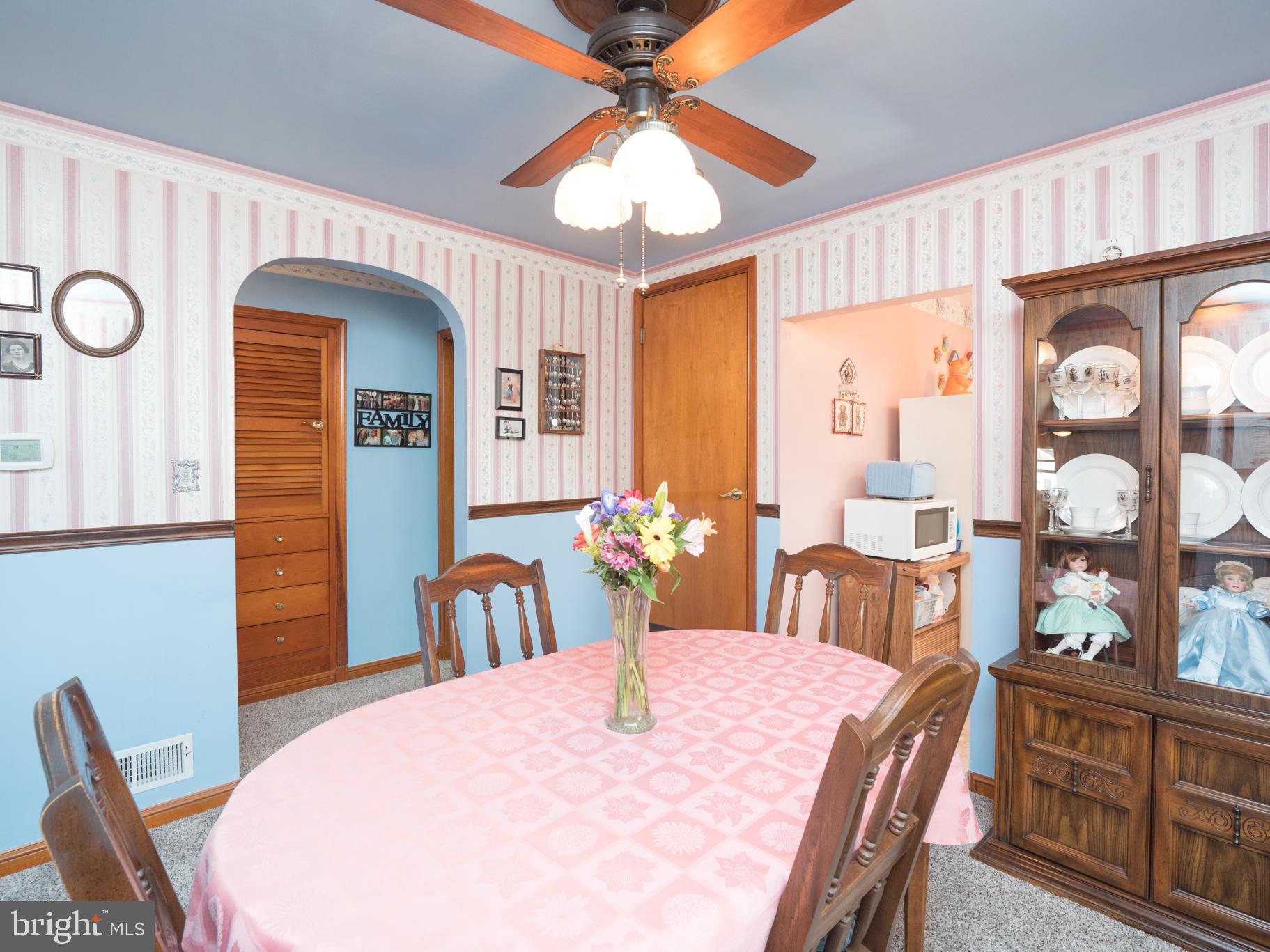 1805 Forrest Road Baltimore, MD 21234 - Photo 8 of 40 Dining room, wood under the carpet