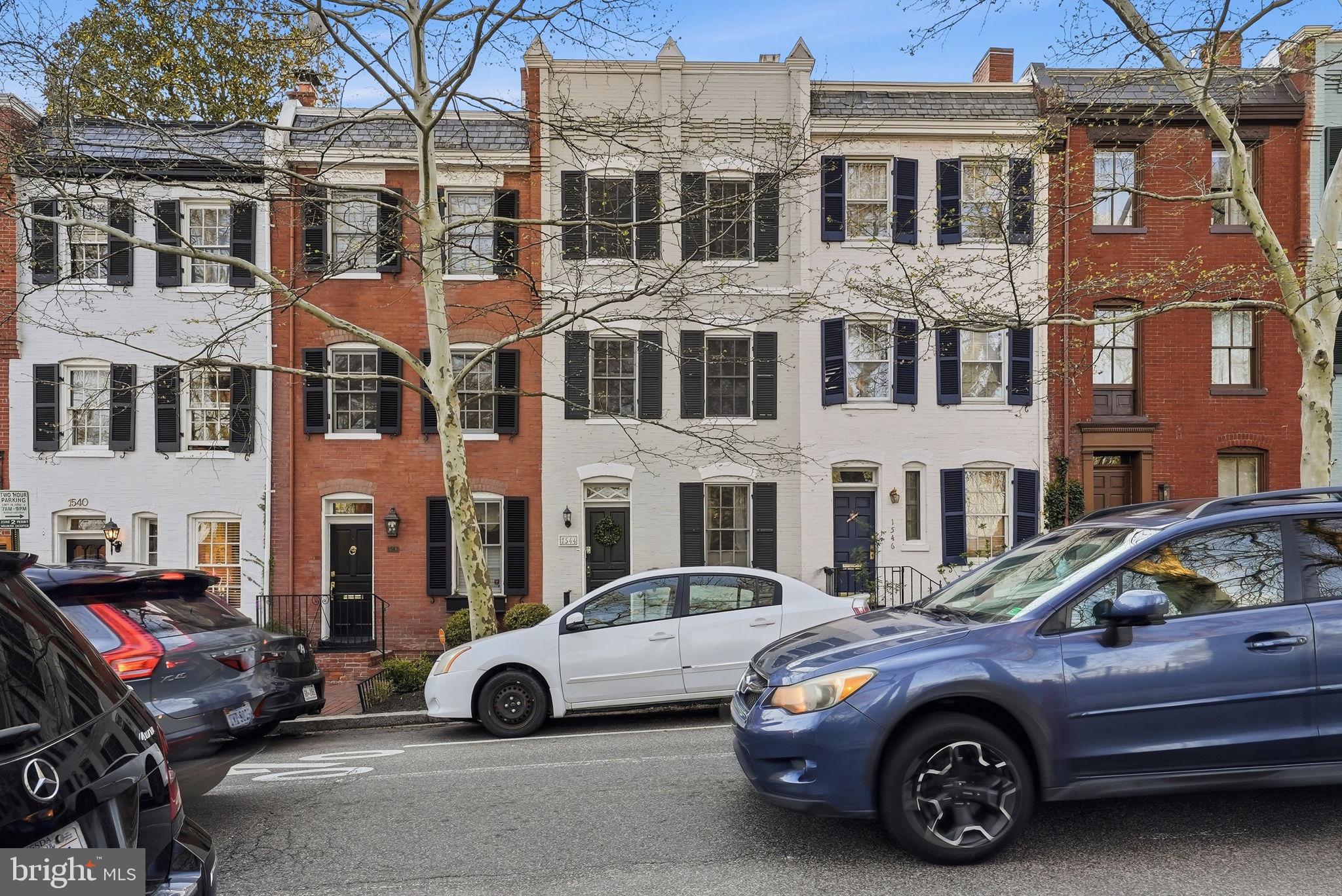 1544 34th Street Northwest Washington, DC 20007 - Photo 2 of 26 Brick Exterior