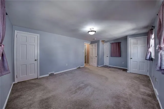 a view of empty room