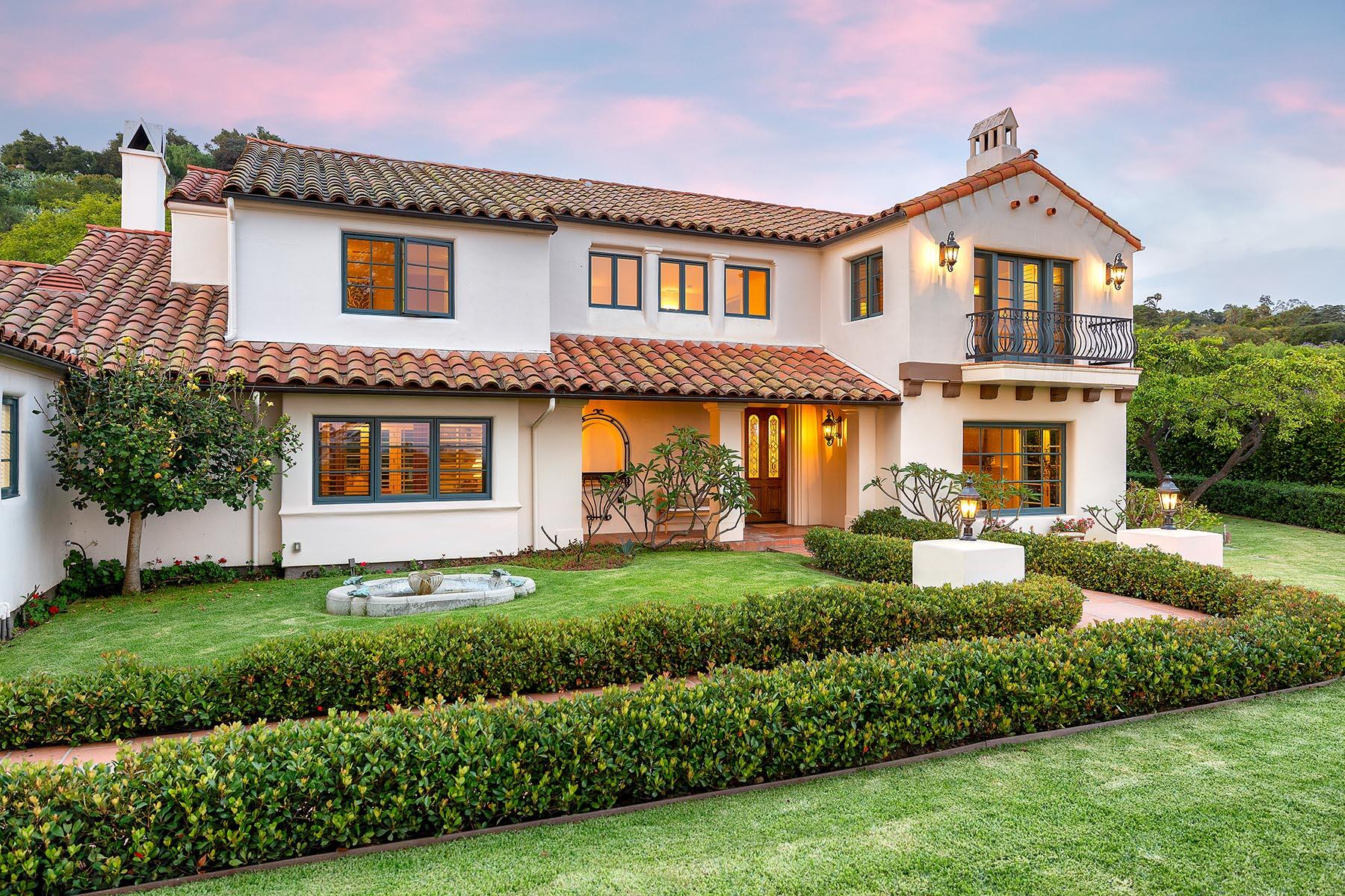 2220 Santiago Road Santa Barbara, CA 93103 - Photo 1 of 32 Riviera Spanish
