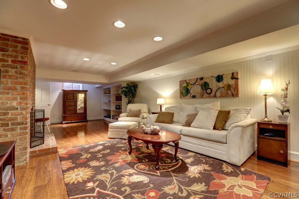 201 Wakefield Road Richmond, VA 23221 - Photo 23 of 24 Lower Level Recreation Room - 31’6”