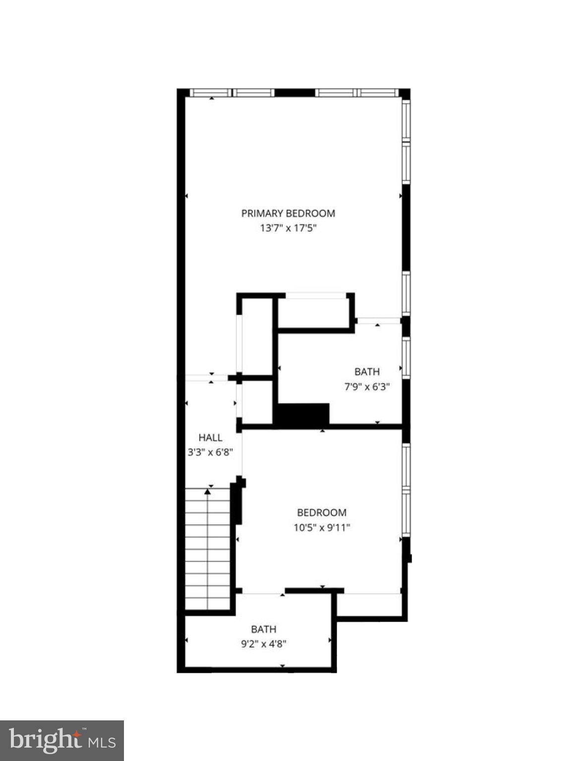 524 Queen Street Alexandria, VA 22314 - Photo 63 of 64 a picture of a floor plan
