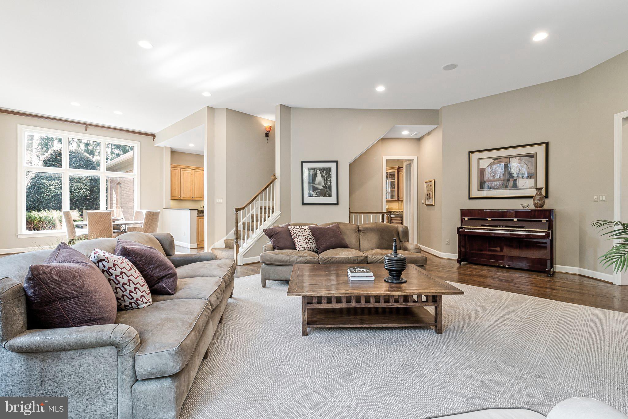1029 Founders Ridge Lane McLean, VA 22102 - Photo 18 of 71 a living room with furniture a couch and large window