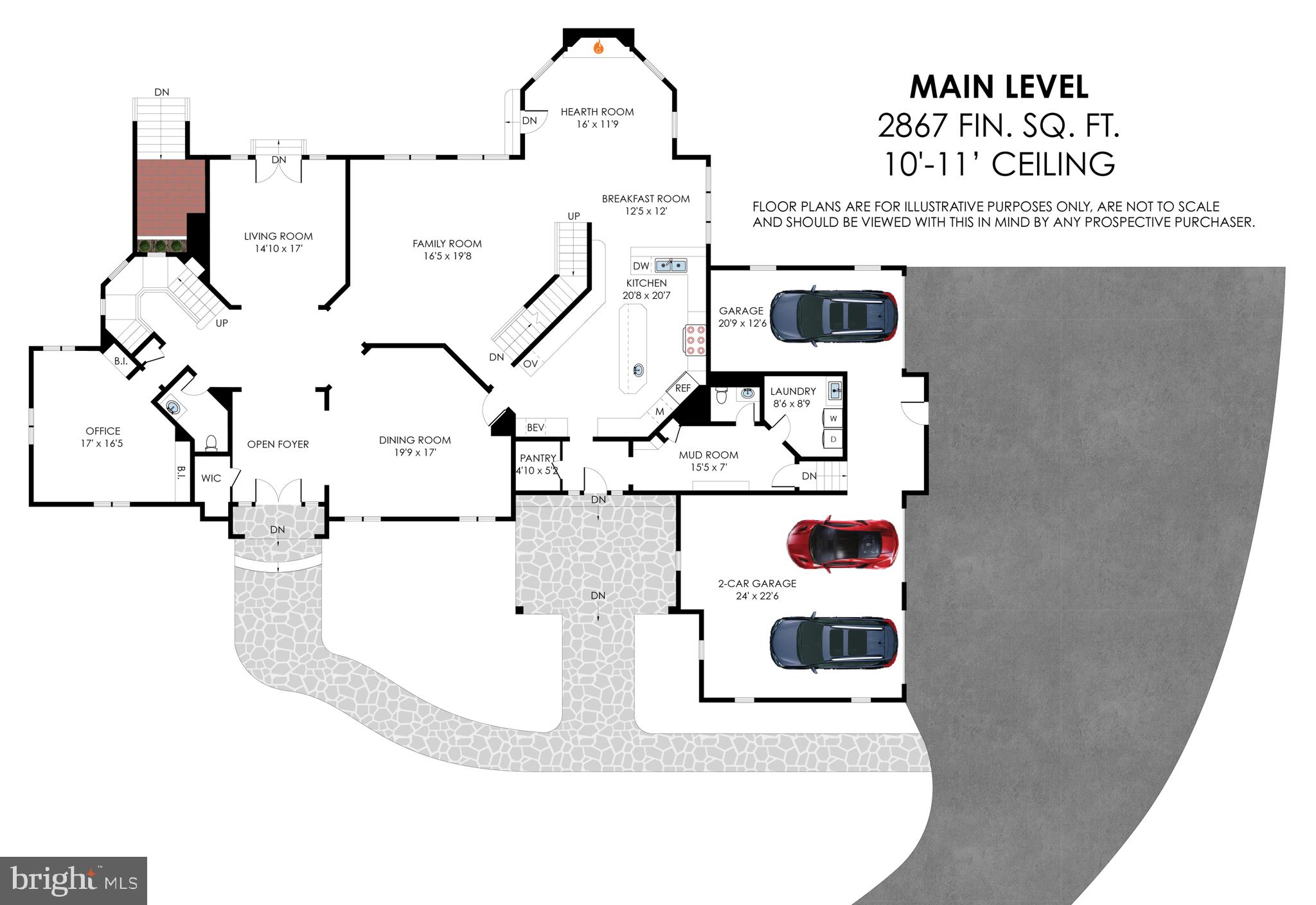 1029 Founders Ridge Lane McLean, VA 22102 - Photo 70 of 71 Main Level Floorplan