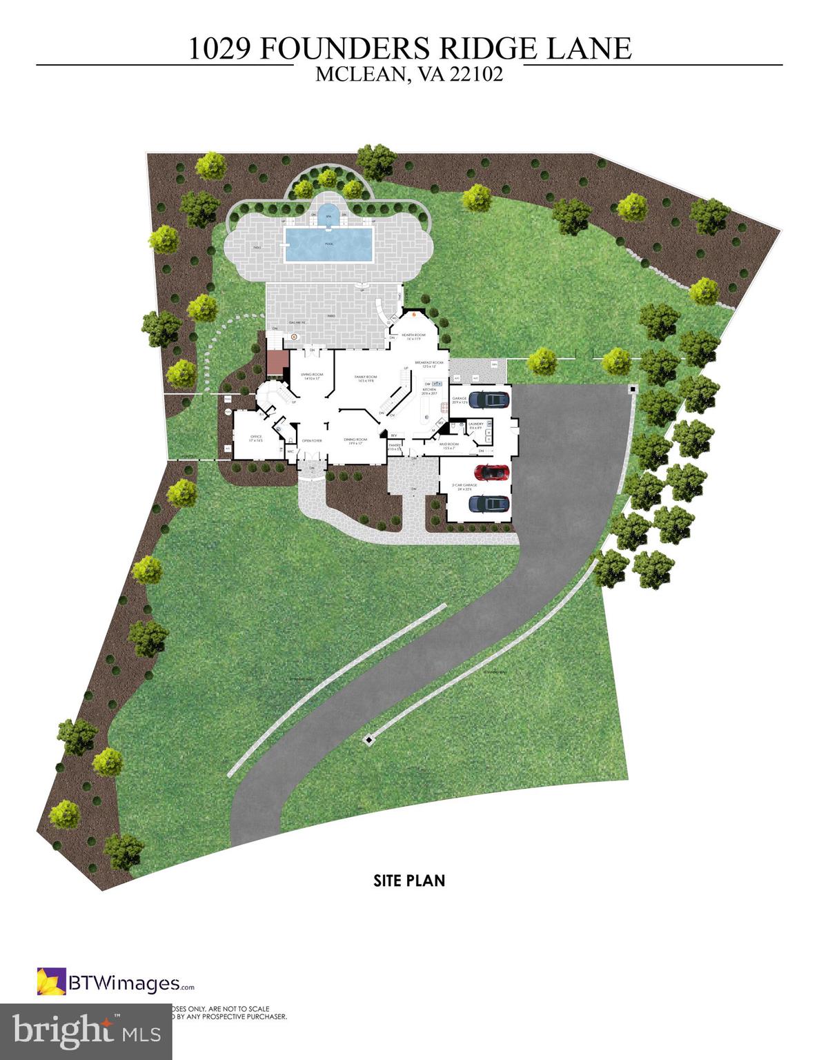 1029 Founders Ridge Lane McLean, VA 22102 - Photo 69 of 71 a picture of a table and chairs in a grassy field