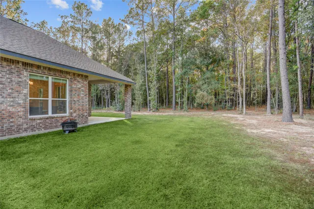 a view of outdoor space with trees