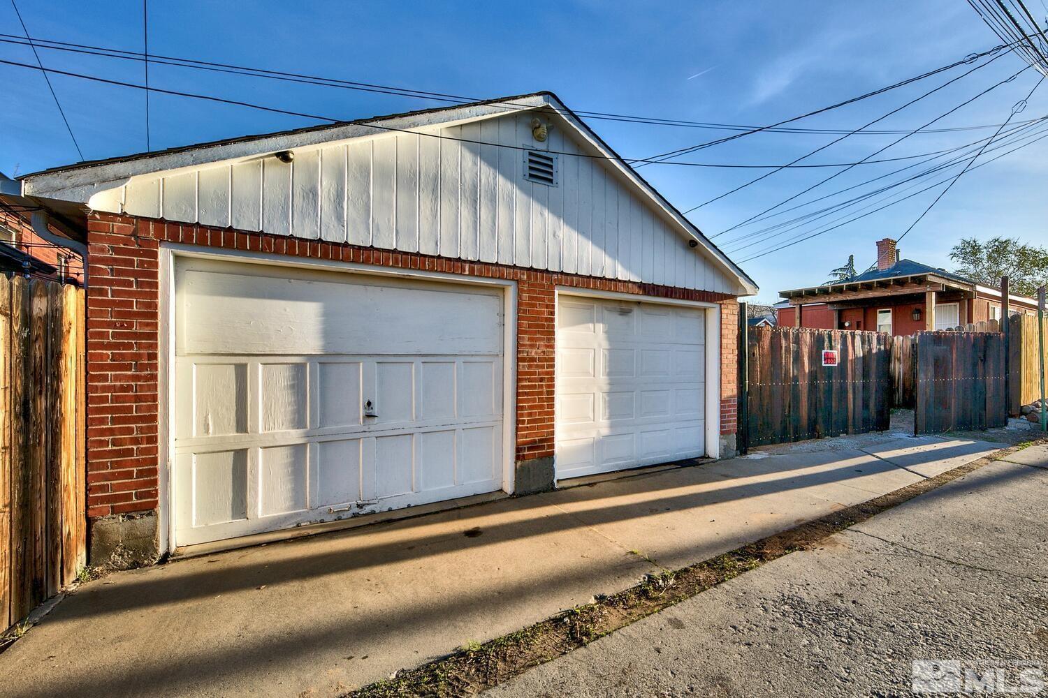 561 Moran Street Reno, NV 89502 - Photo 26 of 40 a front view of a house with a garage