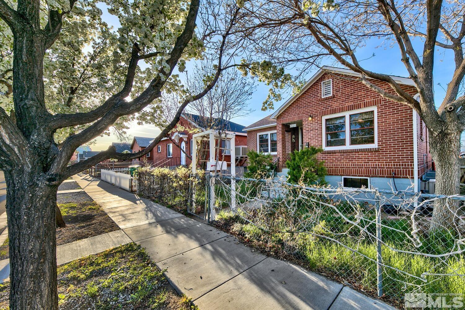 561 Moran Street Reno, NV 89502 - Photo 36 of 40 a front view of a house with garden