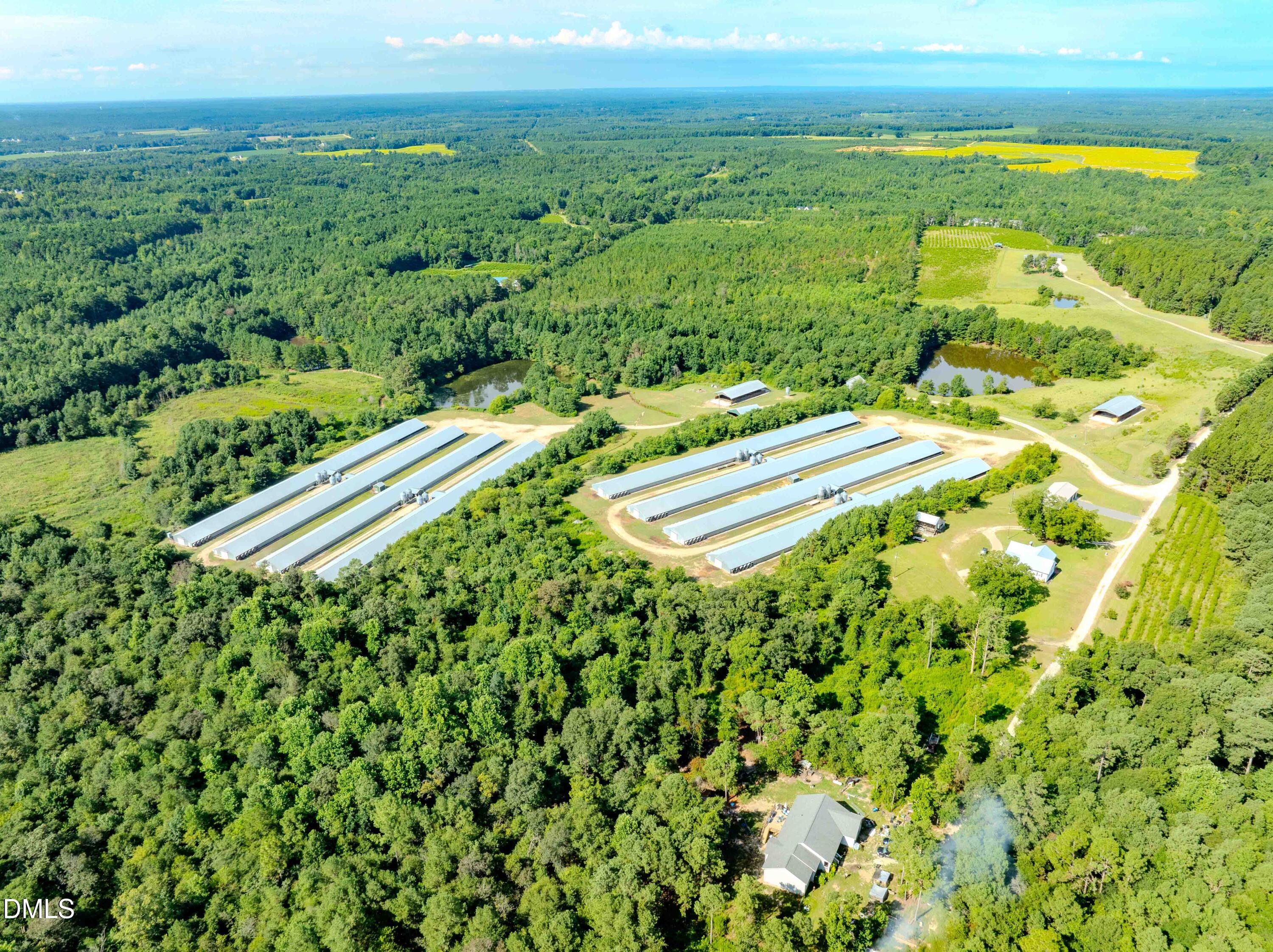 687 Brock Road Bunnlevel, NC 28323 - Photo 59 of 68 a view of a garden with an outdoor space and seating area