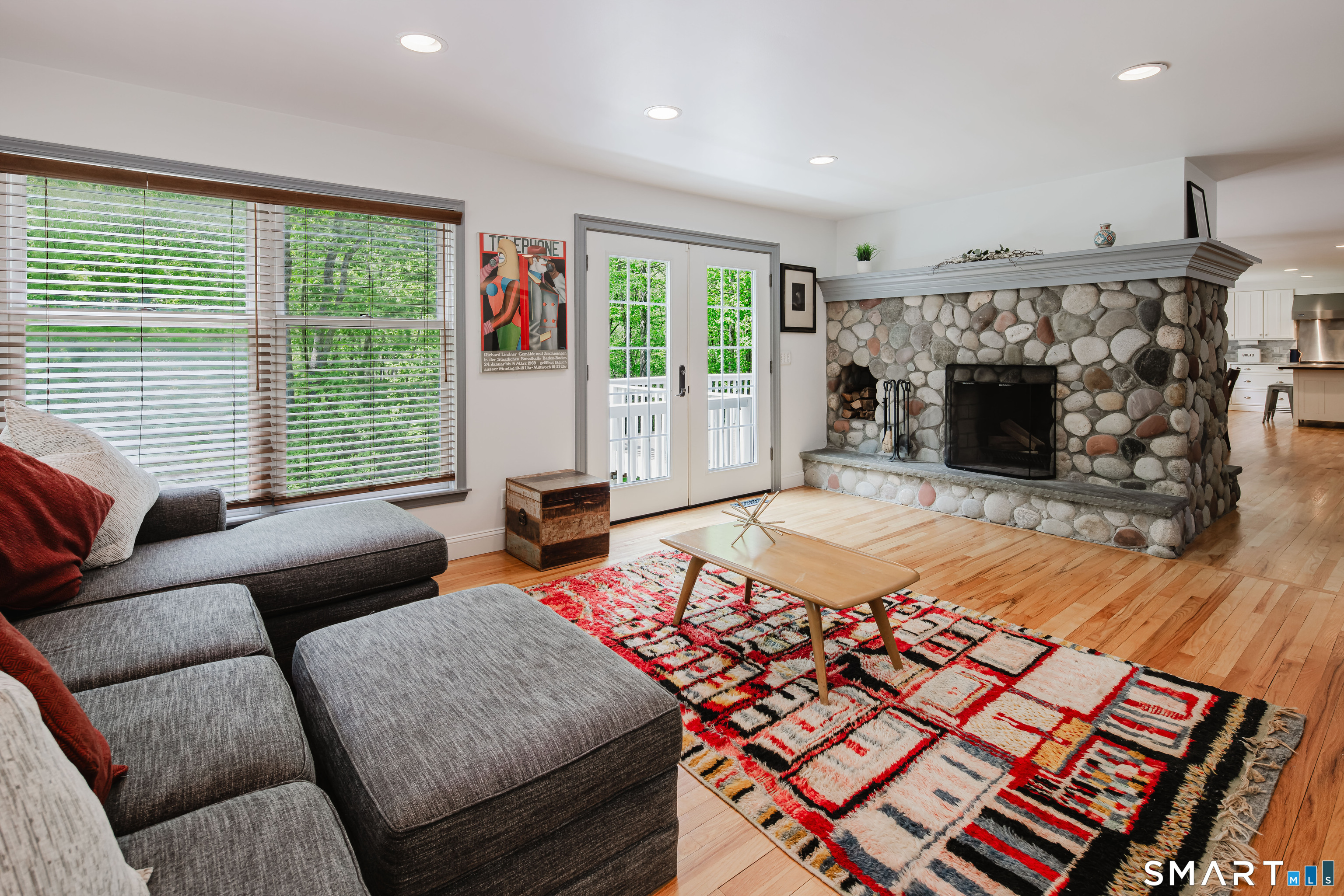 3 Partridge Trail Sherman, CT 06784 - Photo 12 of 37 a bedroom with furniture and a fireplace