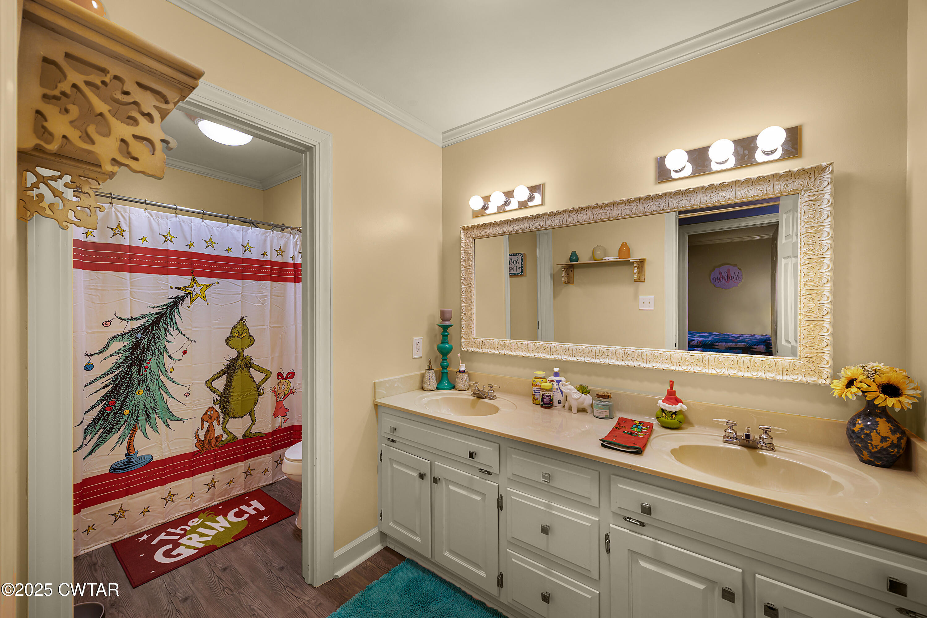 185 Bascom Road Jackson, TN 38305 - Photo 17 of 28 a bathroom with a sink mirror and vanity