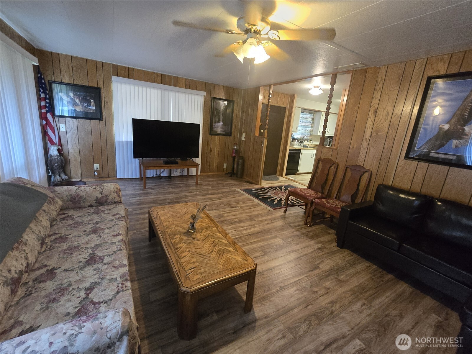 600 Russell Road Forks, WA 98331 - Photo 14 of 31 a living room with furniture and a flat screen tv