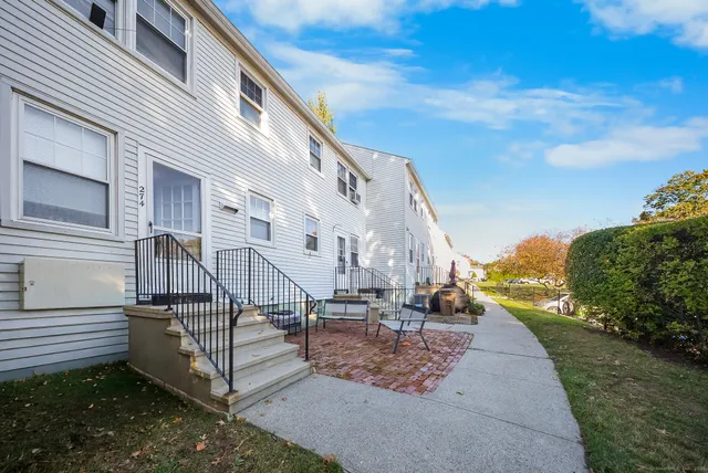a view of a house with wooden floor